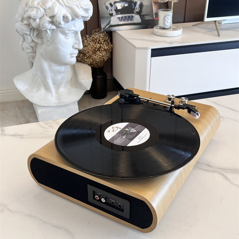 Bluetooth Vinyl Record Player with Retro Design