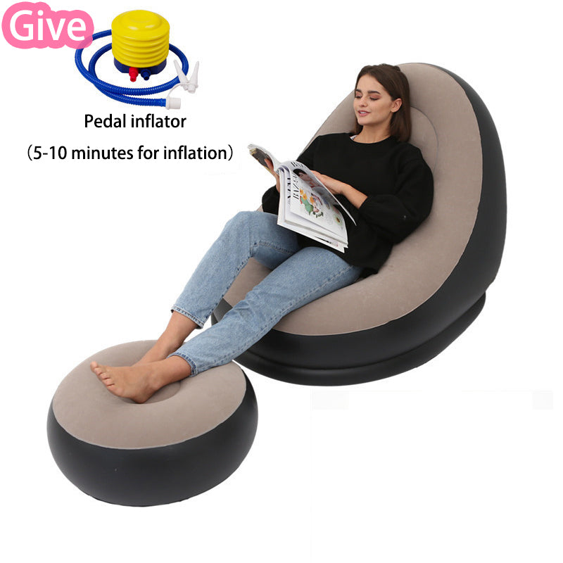 Inflatable Foldable Lounge Chair for Outdoor Use