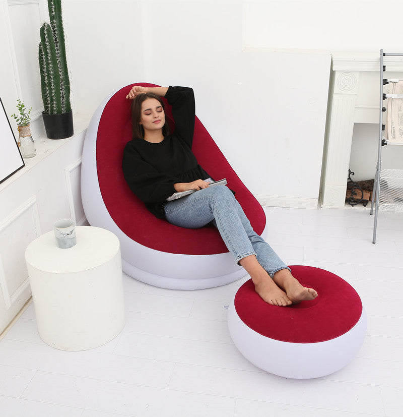 Inflatable Foldable Lounge Chair for Outdoor Use
