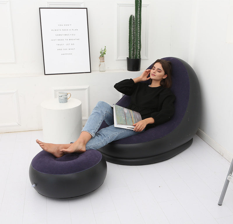Inflatable Foldable Lounge Chair for Outdoor Use