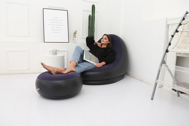 Inflatable Foldable Lounge Chair for Outdoor Use